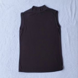 EUC - Truth | Ribbed High Neck Sleeveless Black Tank Size S